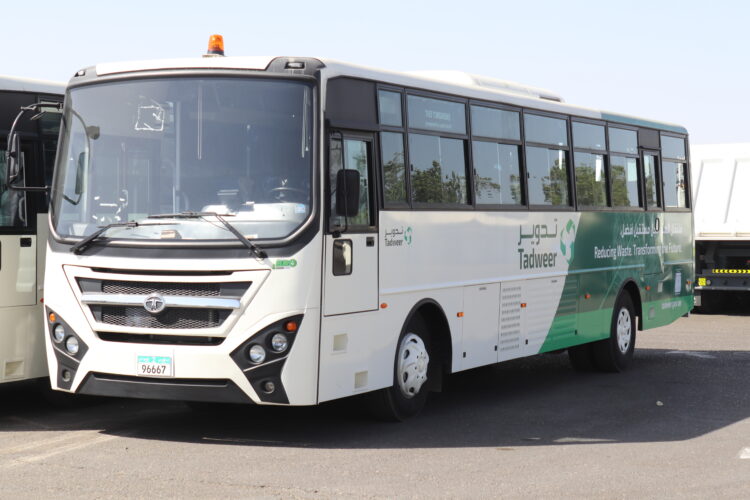 Dalma Motors delivers 30 TATA buses to TADWEER